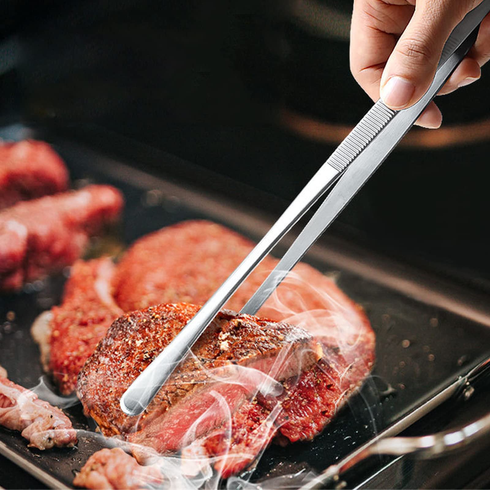 Amazon | SHULLIN 焼肉トング 焼肉用トング フードトング 長さ30cm