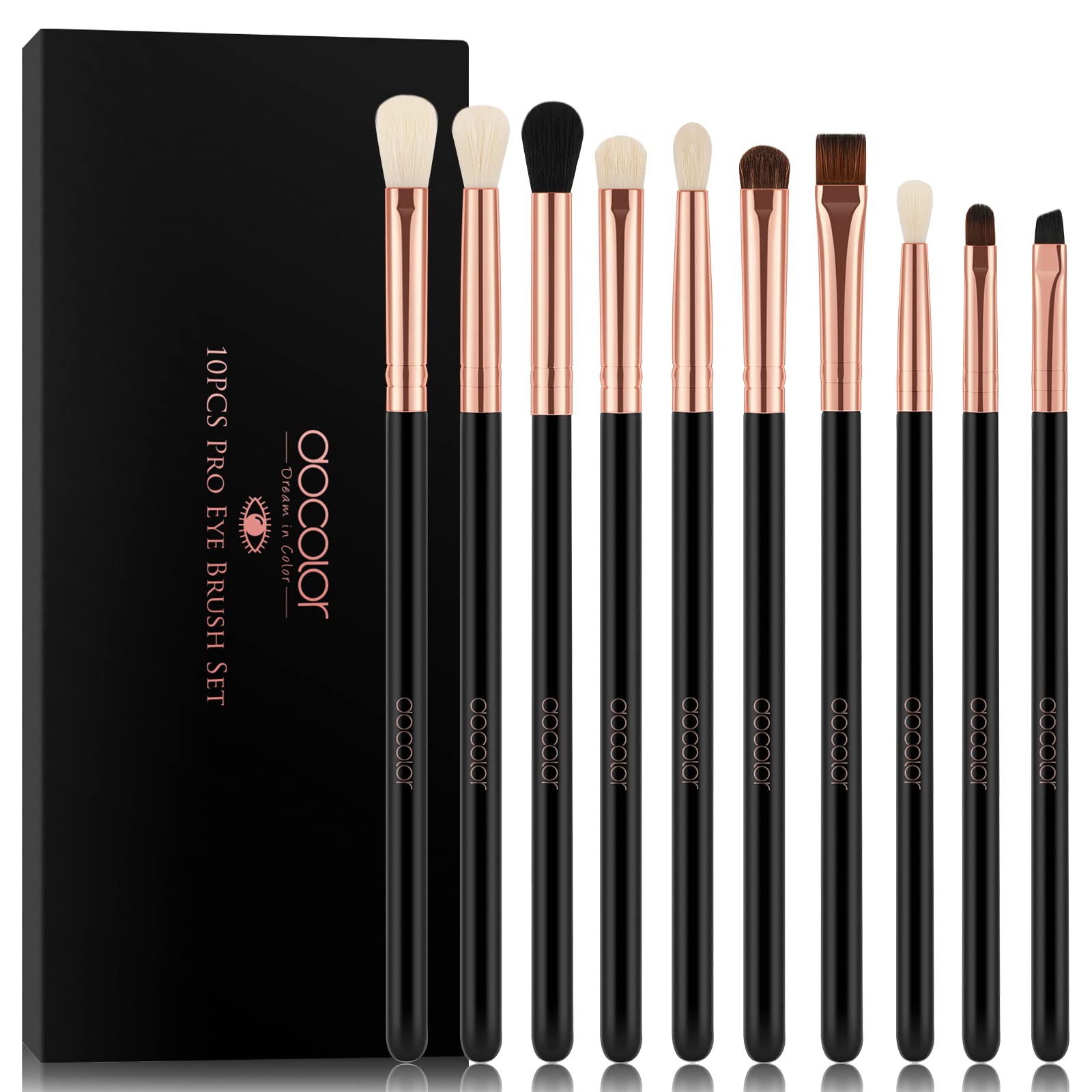 Amazon | docolor ドゥカラー アイシャドウブラシ メイクブラシセット