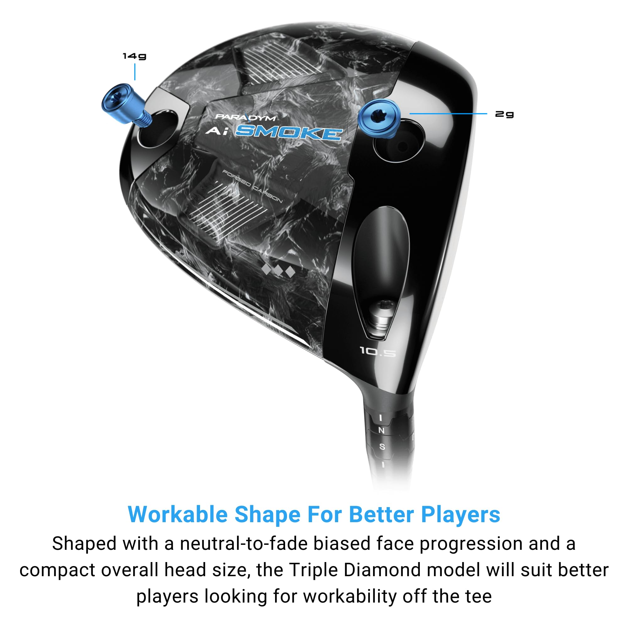 Amazon.co.jp: Callaway Golf Paradym AI Smoke TD ドライバー (右手用