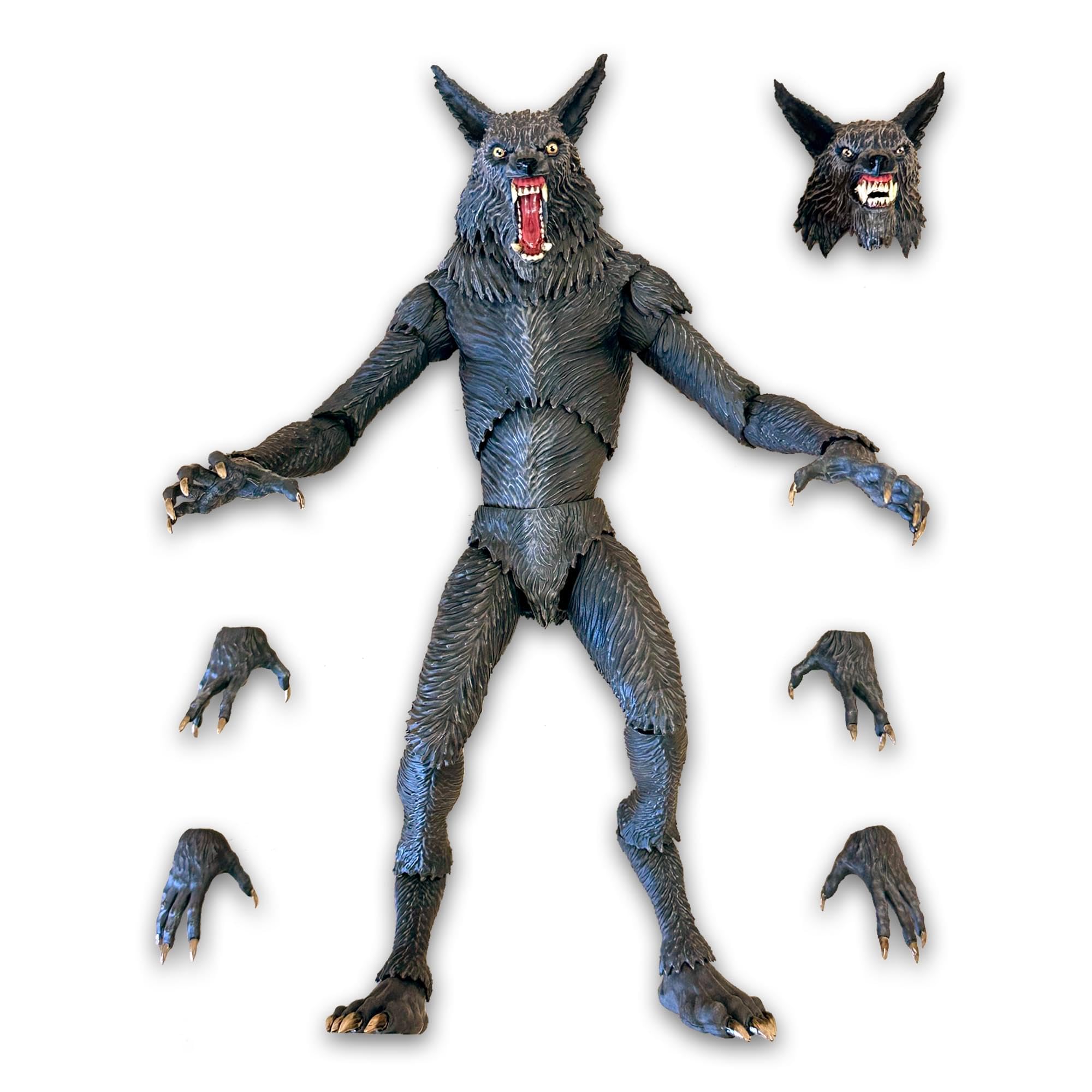 Amazon.co.jp: Toynk The Howling 1:12スケール 狼男アクション