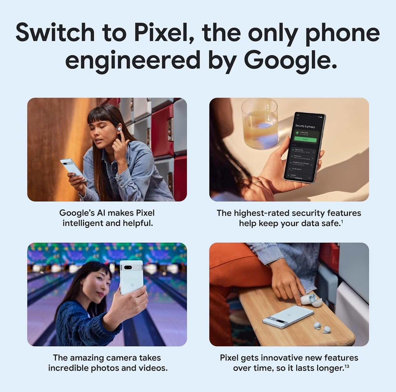 Amazon | Google Pixel 7a 本体 128GB Sea SIMフリー | Google