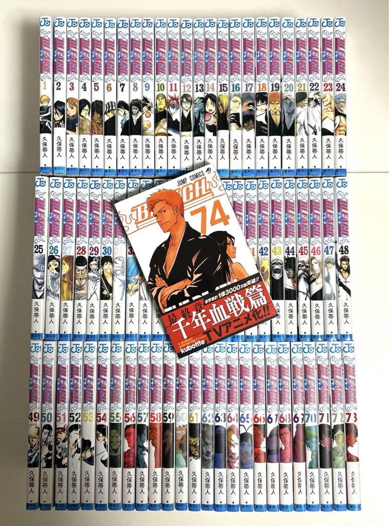 BLEACH ブリーチ 全74巻セット ブリーチ全74巻+小説7巻セット BLEACH