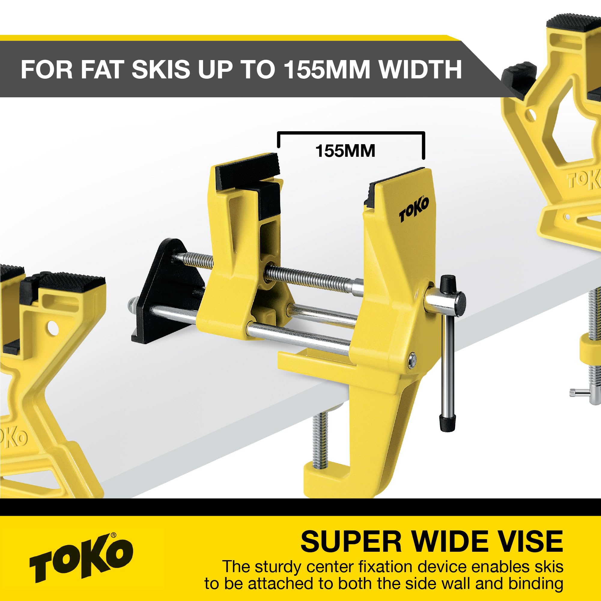 Amazon.co.jp: トコ(TOKO) スキー スノーボード メンテナンス用 バイス