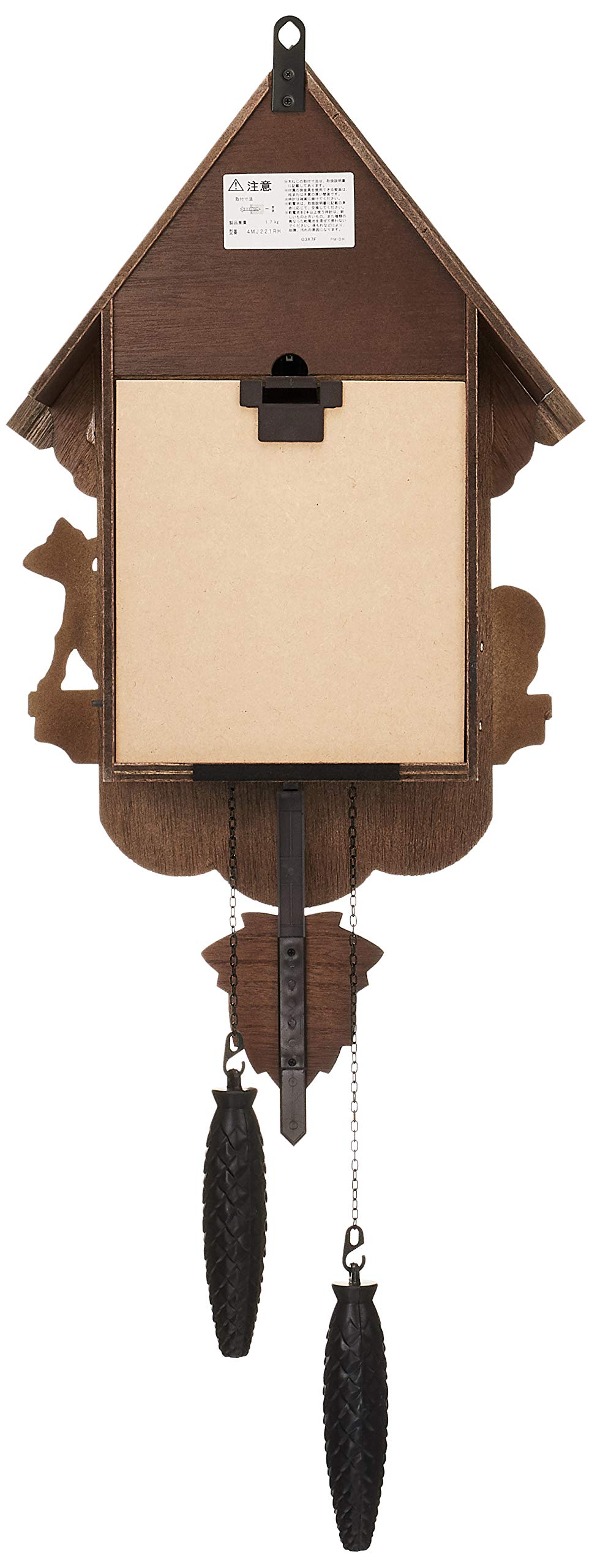 Amazon.co.jp: リズム (RHYTHM) カッコー 掛け時計【 日本製 】 Made