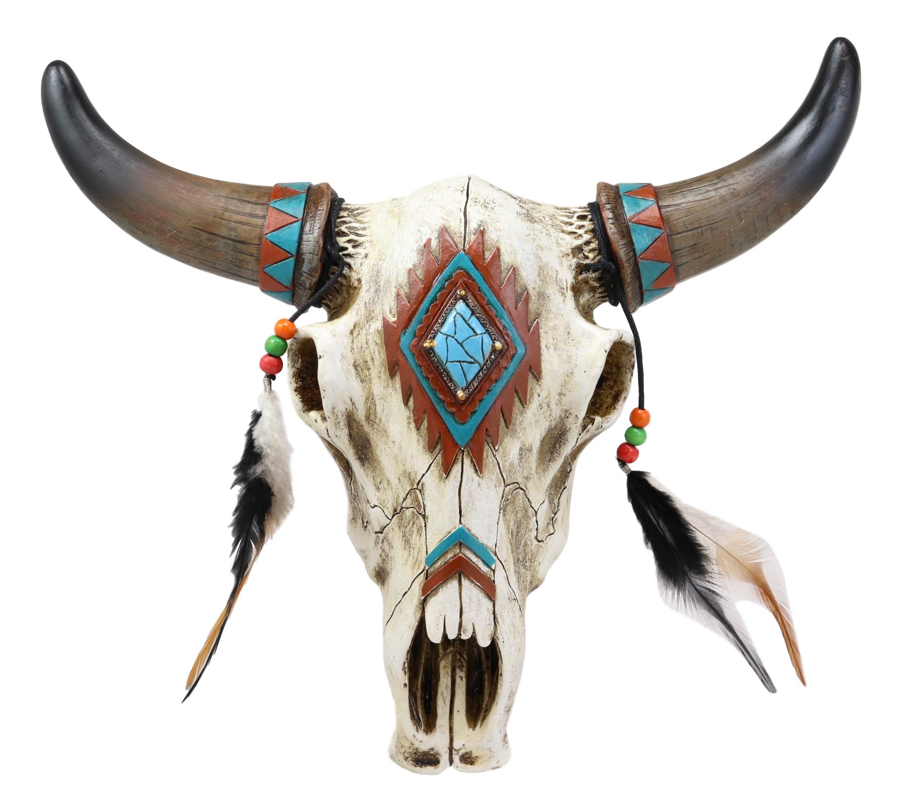 Amazon.co.jp: Ebros 幅12.5インチ 西部南西部の雄牛 バイソン