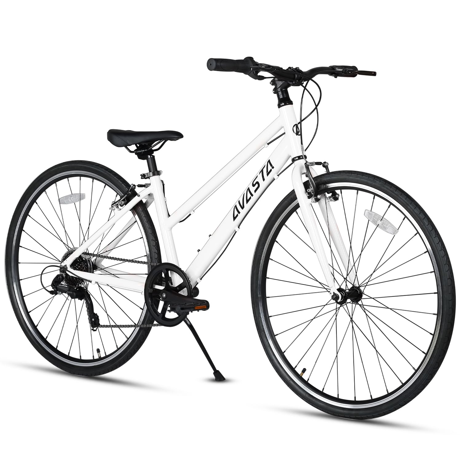 Amazon | AVASTA (アバスタ) ロードハイブリッドバイク 女性用 軽量