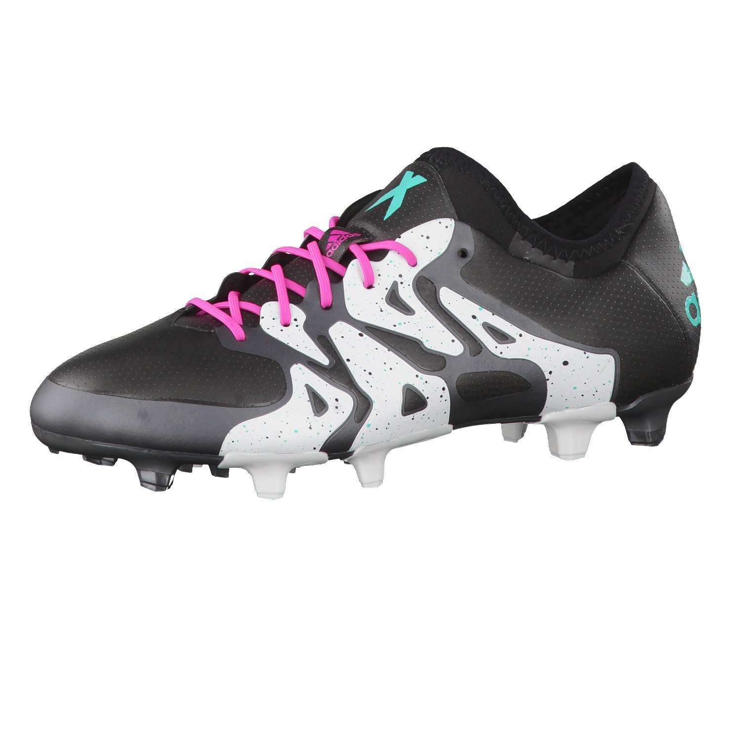 Amazon | アディダス エックス15.1 FG・AG Cブラック×Sミント×R