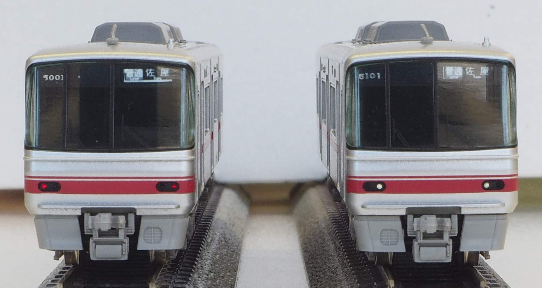 Amazon | グリーンマックス Nゲージ 名鉄5000系 ボルスタ付き台車編成