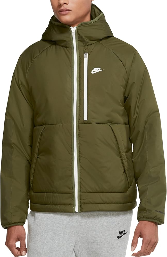 Nike Men's Therma-FIT Hooded Fleece Lined Jacket Size XX-Large at