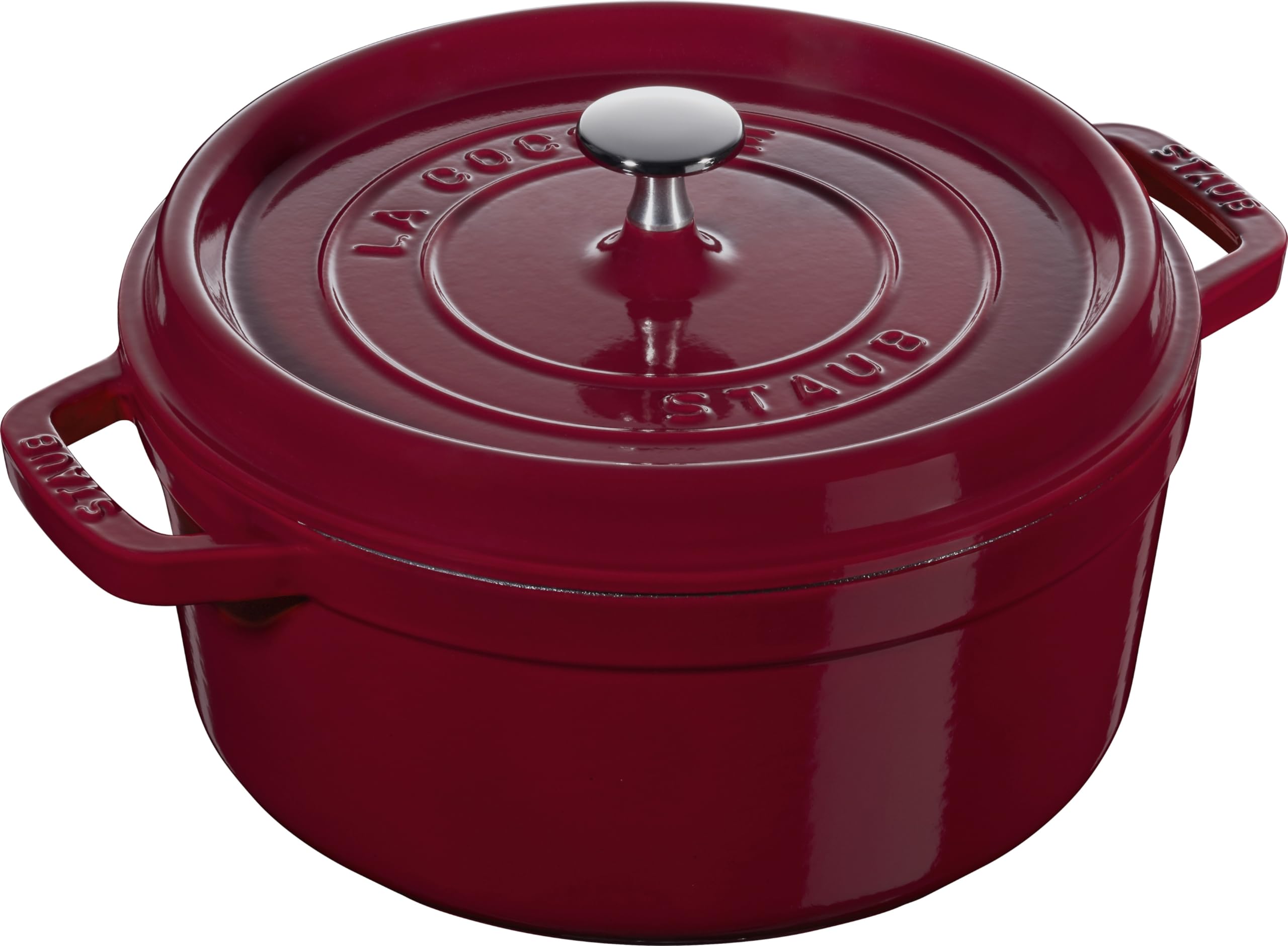 Amazon.com: Staub Casserole Dish Round with Lid 24 cm 2.8 L with