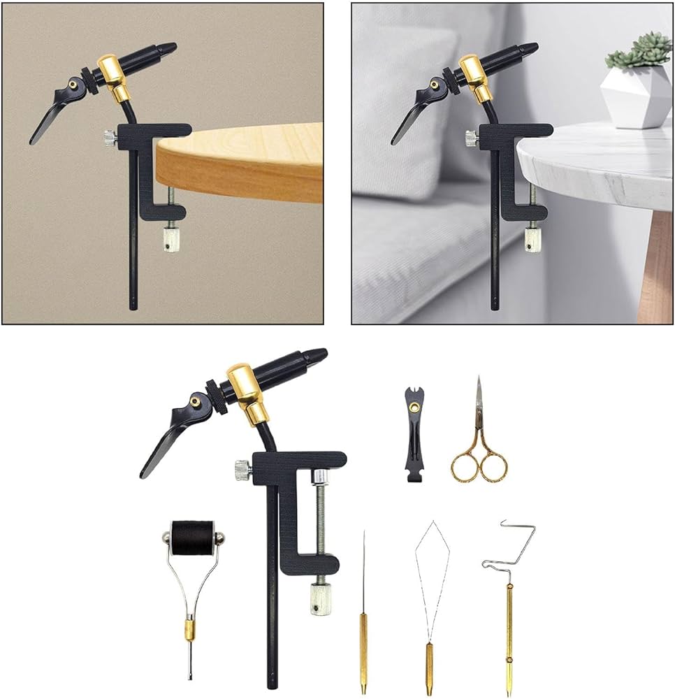 Amazon | predolo フライタイイングバイス釣り針タイイングバイス便利