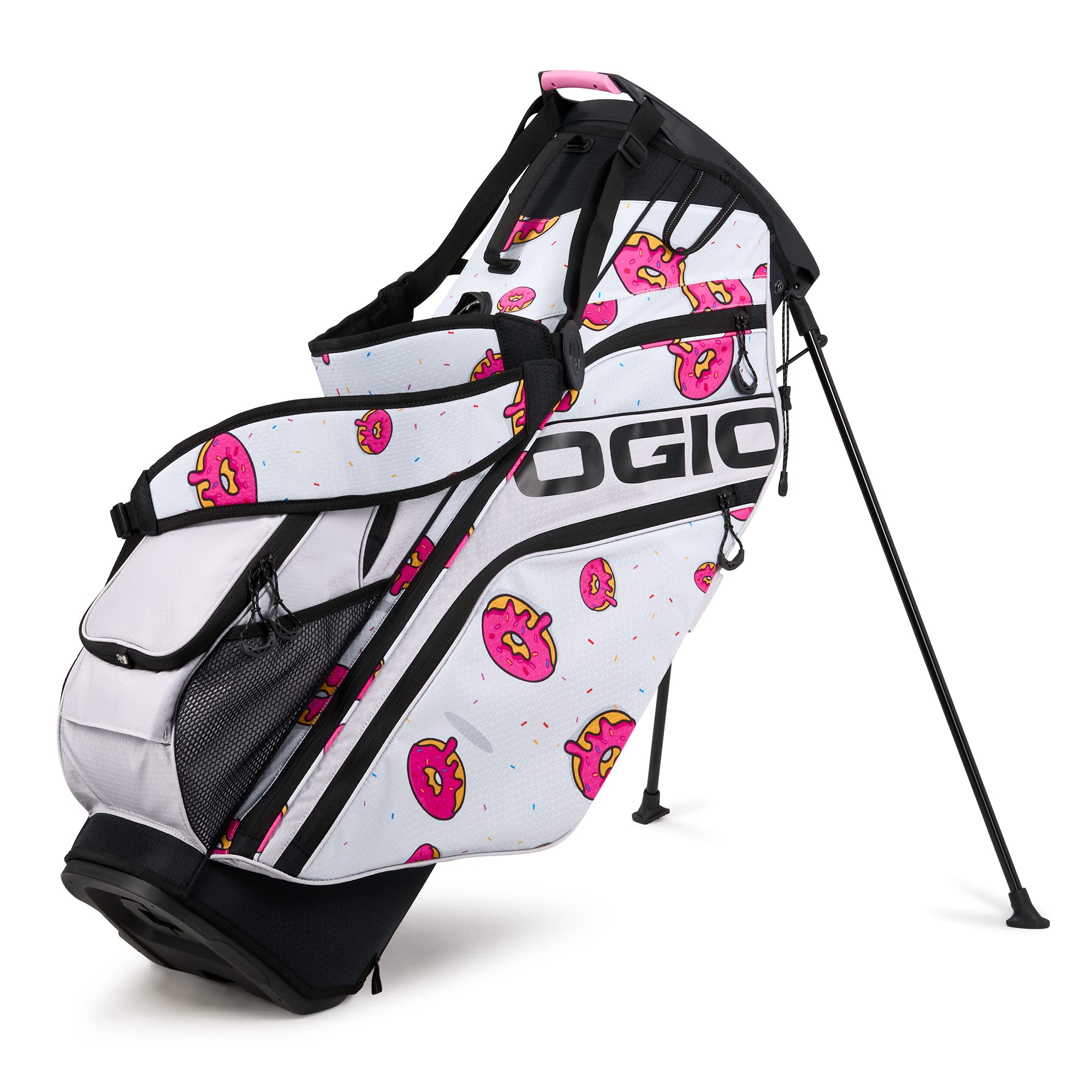 OGIO オジオ キャディバッグ ホワイト/レッド 8分割 OGIO オジオ
