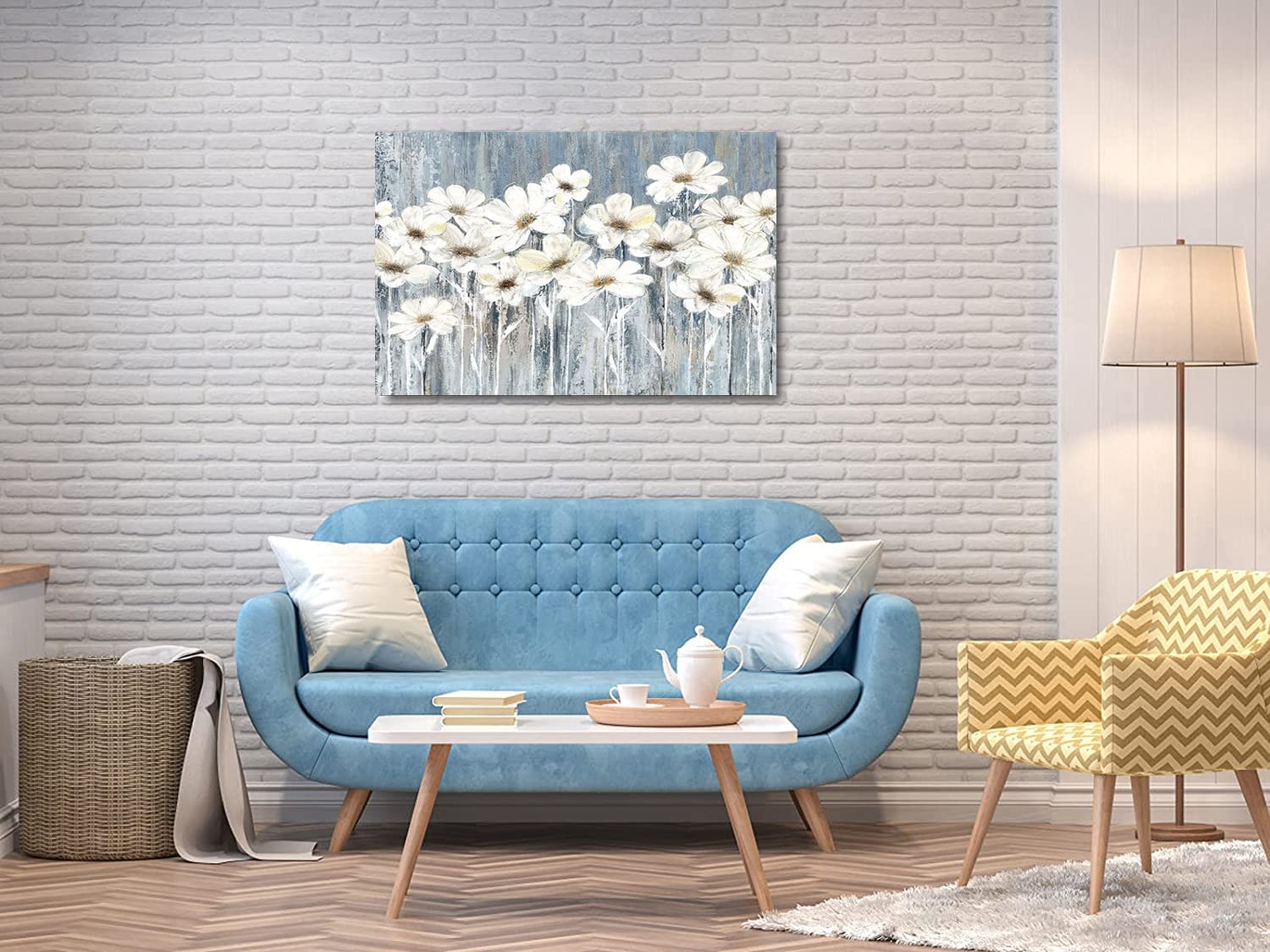 花の絵 油絵 油絵マット付きマット白色 花の絵 油絵 油絵マット付き