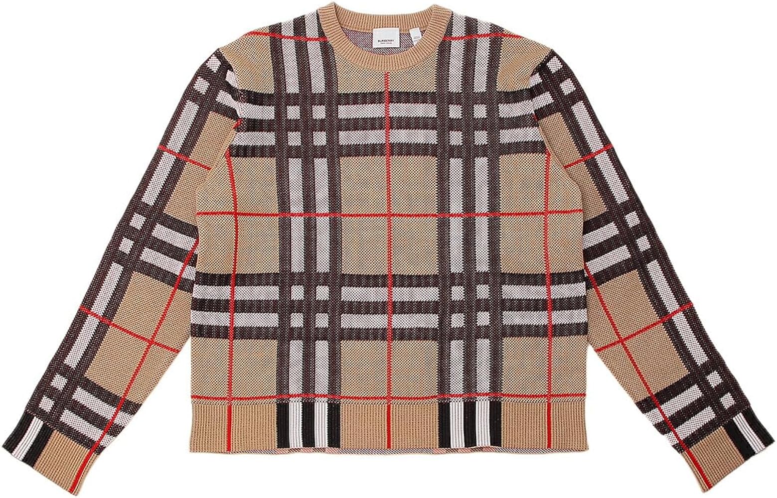 Amazon | [バーバリー]ニット セーター 長袖ニット プルオーバー