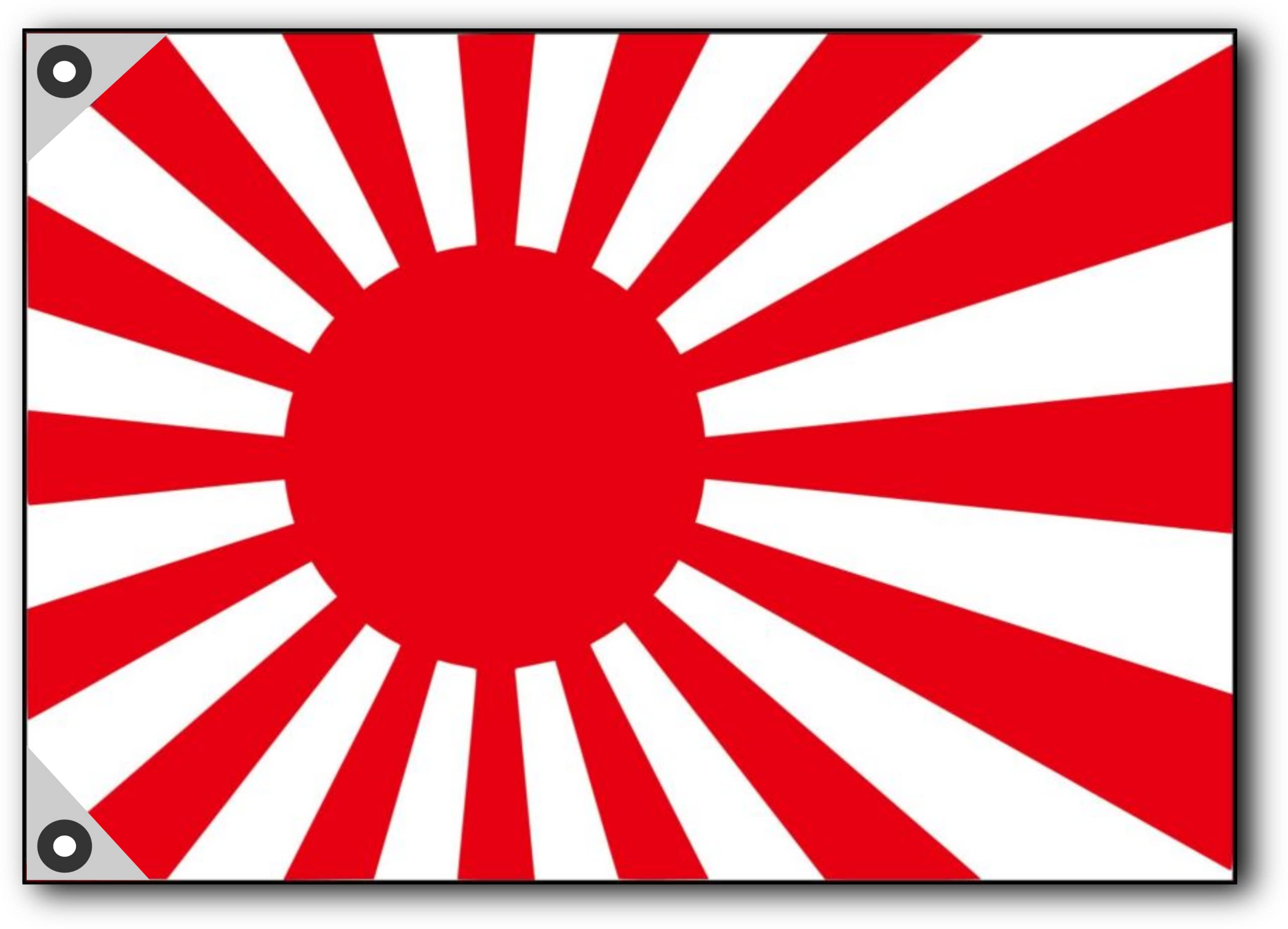 Amazon.co.jp: 旭日旗 【海軍旗】 日章旗 日の丸インテリア 戦艦大和旗