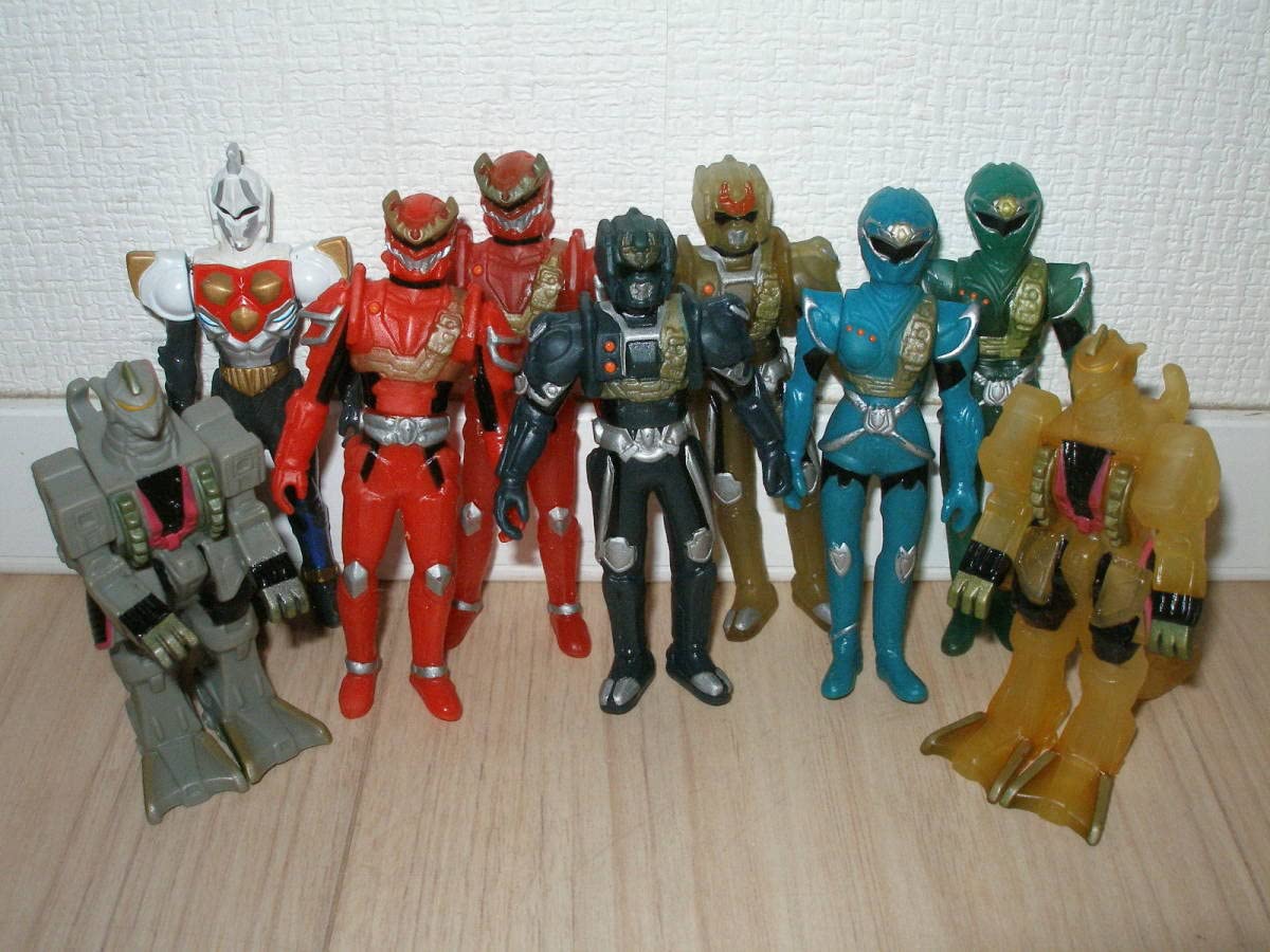 Amazon.co.jp: ソフビ人形 幻星神ジャスティライザー：ミニフィギュア