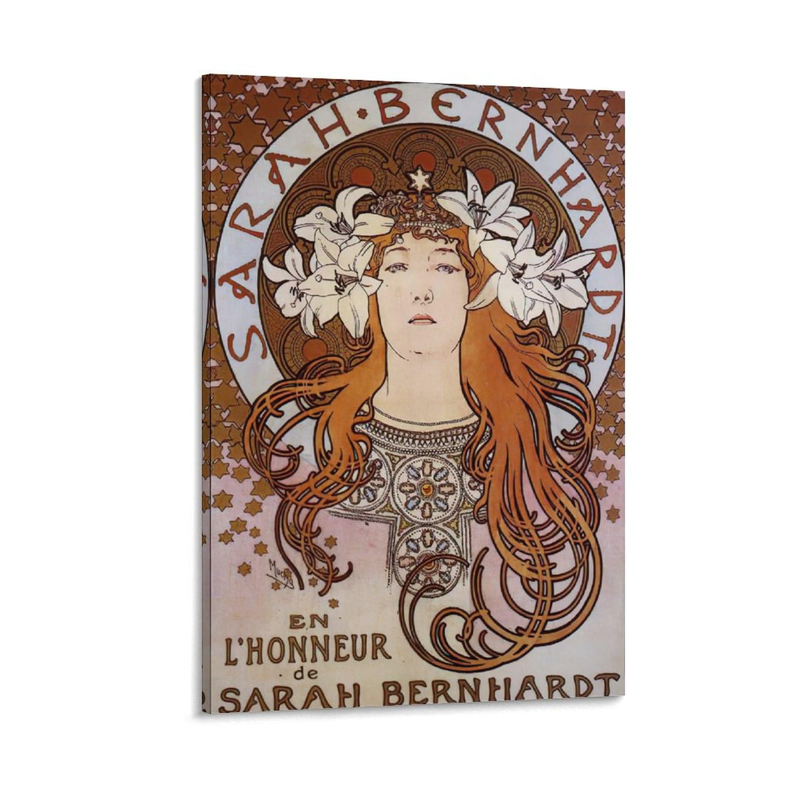 Amazon.co.jp: Alphonse Muchaアルフォンス・ミュシャ《サラ