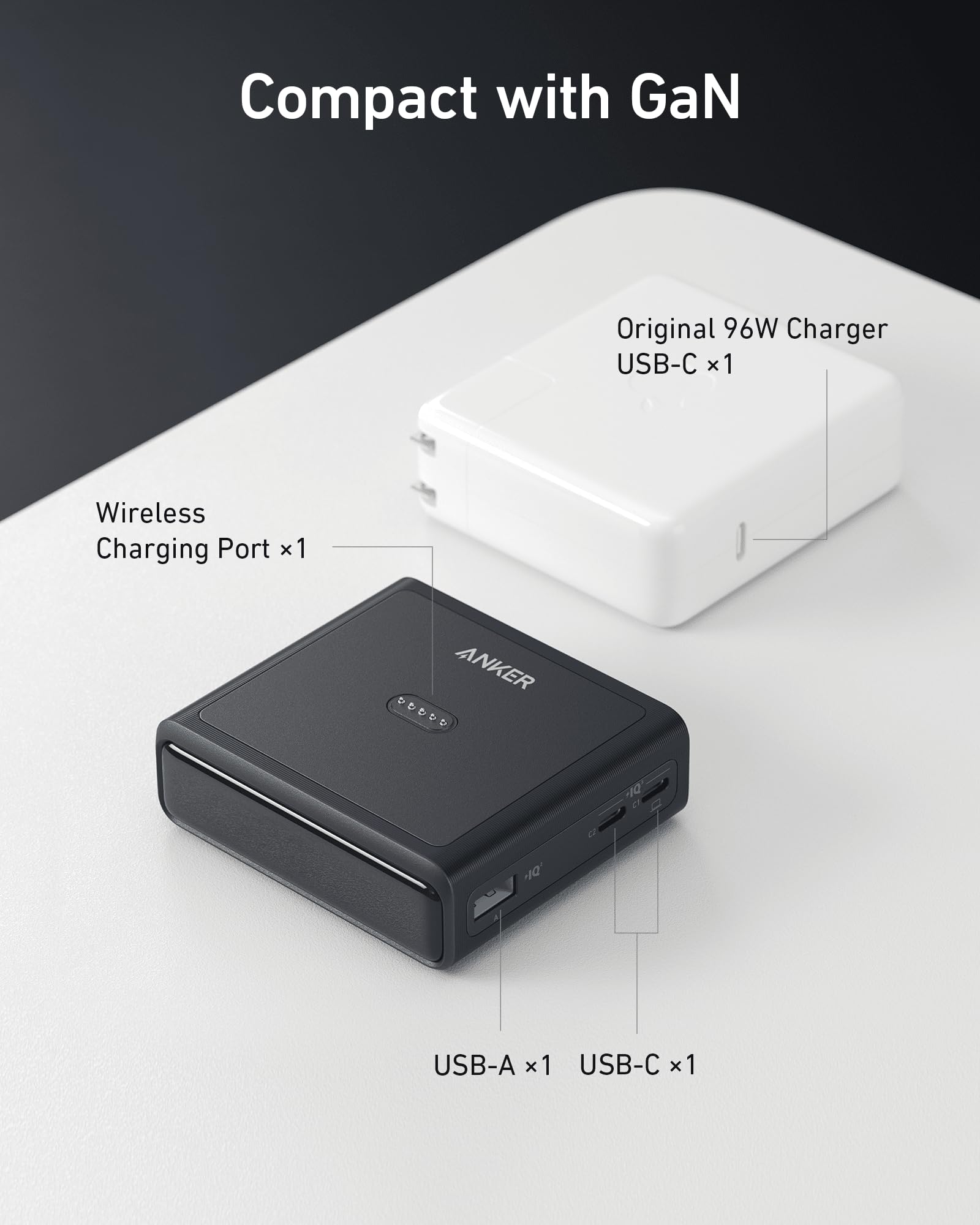 Amazon.com: Anker Charging Base, 100W Fast Charging with 4 Ports