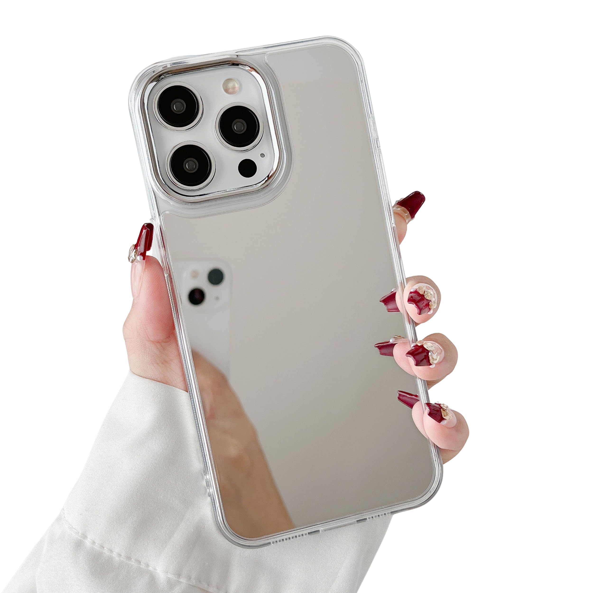 Amazon.com: ZTOFERA Mirror Case for iPhone 16 Pro, Mirror for