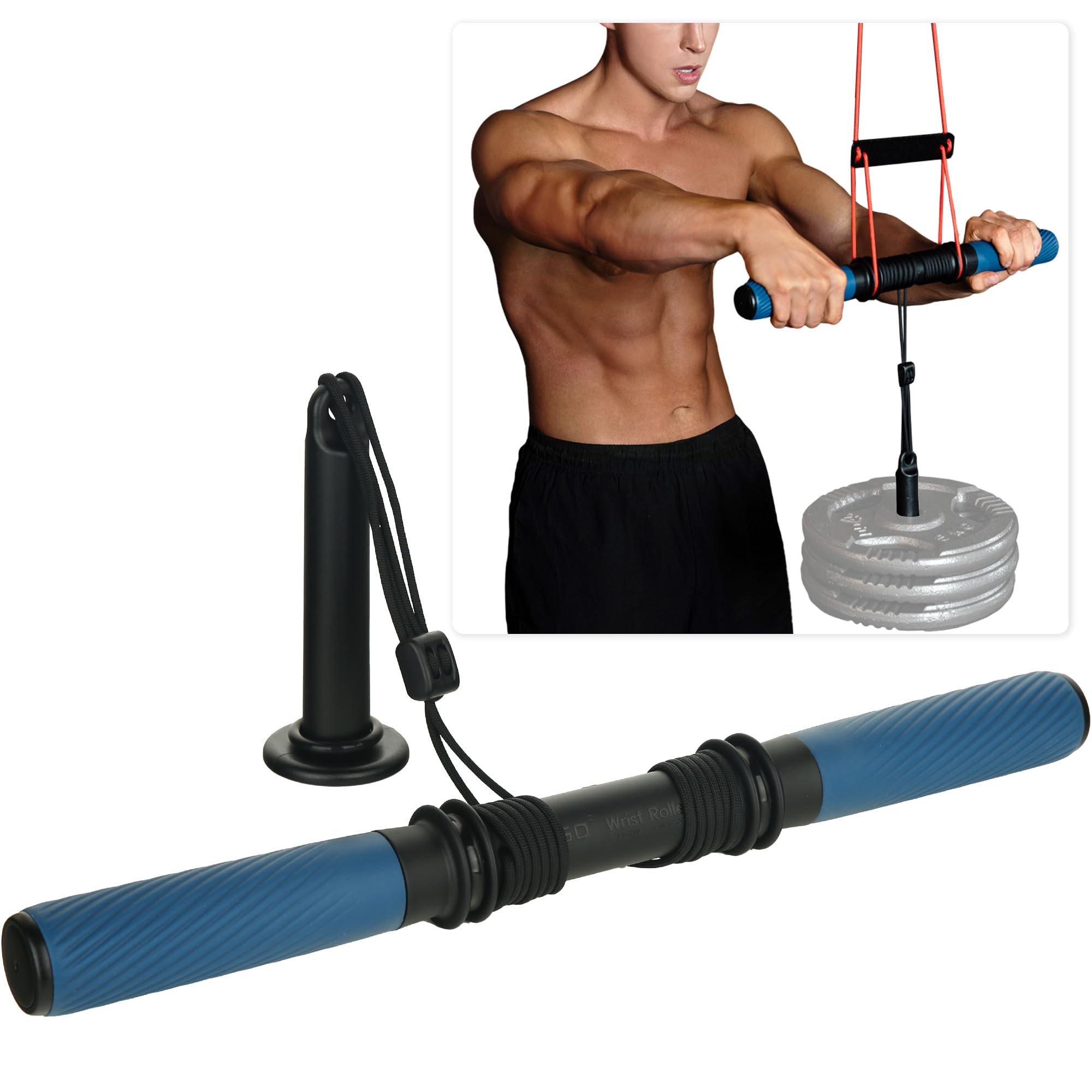 Amazon.co.jp: GD リストローラー(固定型) 前腕ブラスター 前腕強化