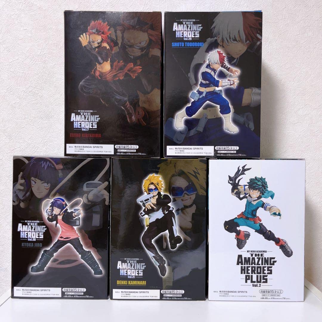 Amazon | ヒロアカ フィギュア A組 セット | フィギュア・ドール 通販