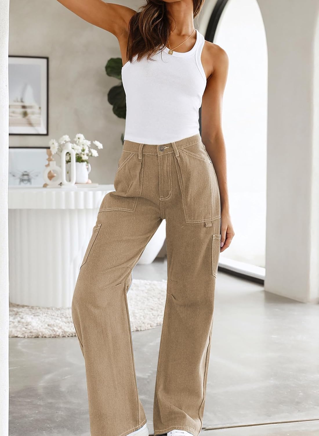 パンツ 00s archive Lee corduroy flare cargo y2k パンツ 00s archive