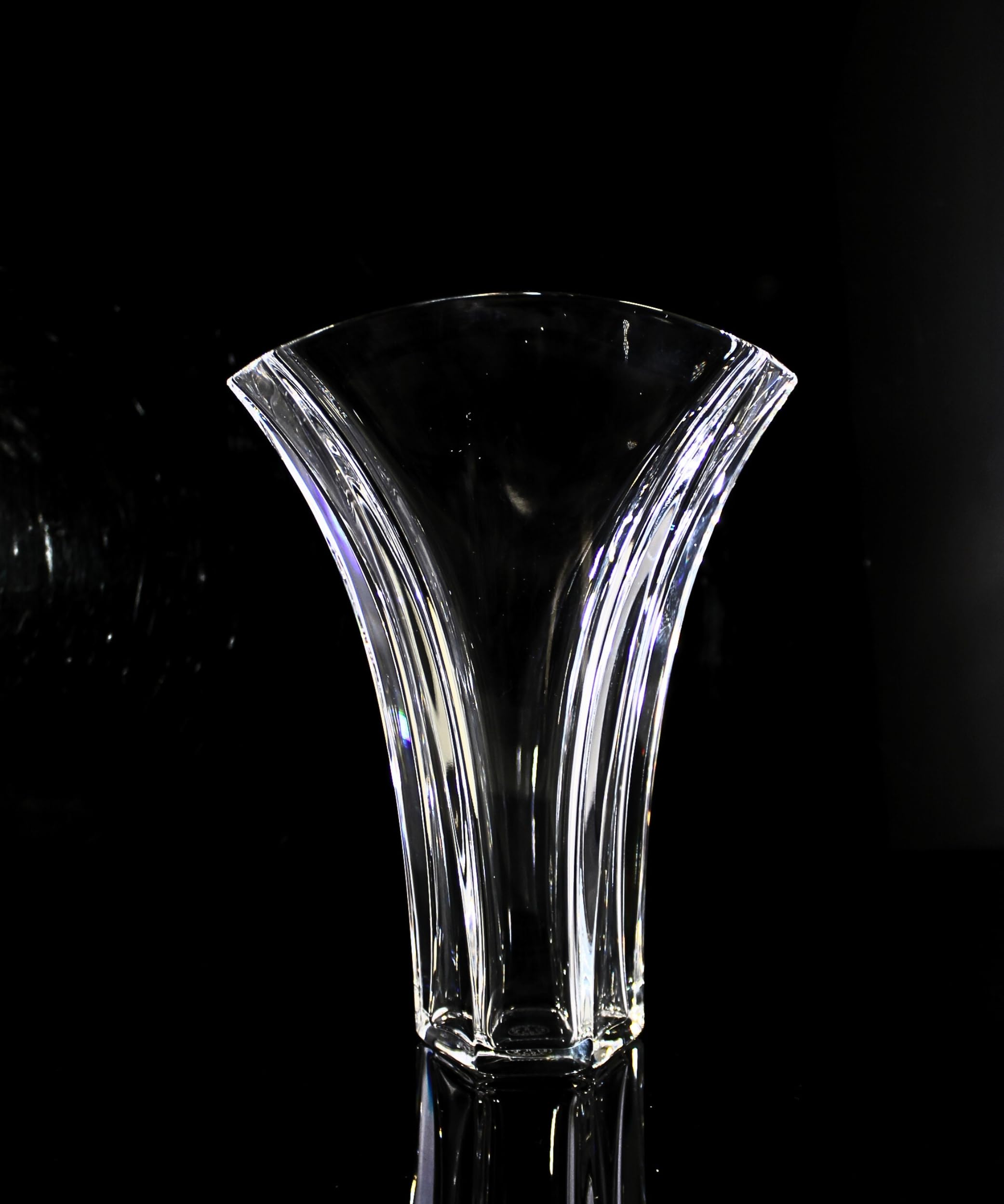 Amazon.co.jp: バカラ Baccarat ギンコ GINKGO ベース 花瓶 18cm S