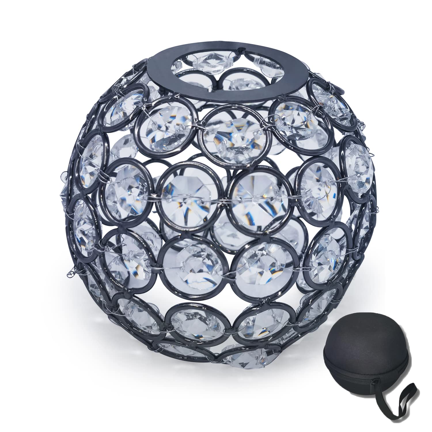 Amazon.co.jp: Fieekty ゴールゼロ シェード クリスタル ランタン