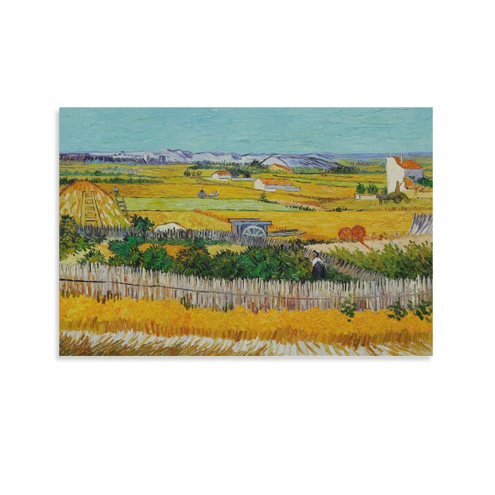 Amazon.co.jp: Vincent Van Goghフィンセント・ファン・ゴッホ《収穫