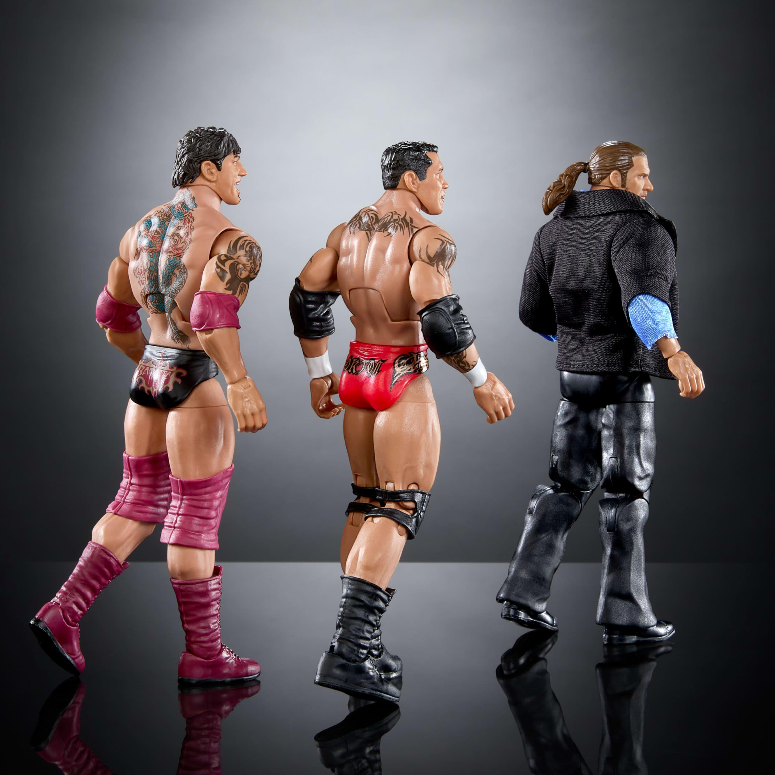 Amazon.com: Mattel WWE Elite Evolution 3-Pack Action Figures