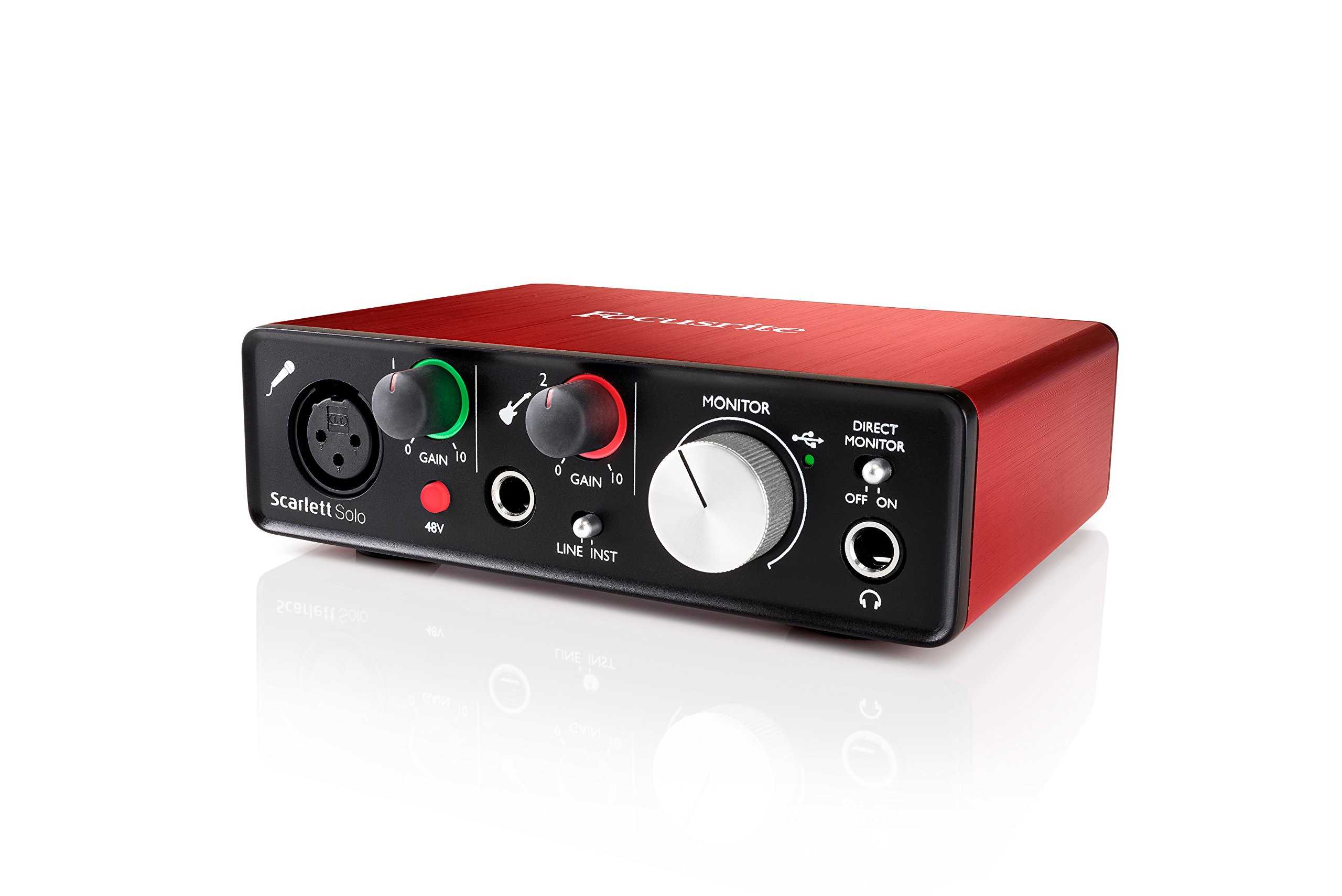 Amazon.co.jp: Focusrite Scarlett Solo G2 2in 2out 24bit 192kHz USB