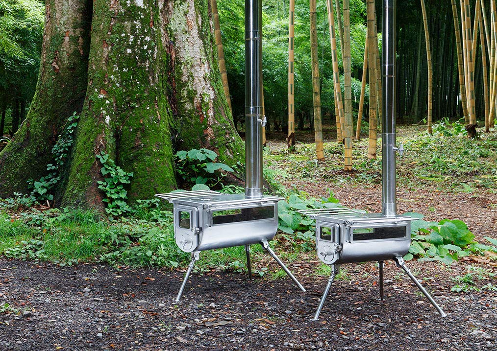 Amazon | テンマクデザイン ウッドストーブ サイドヴュー【M】ケース