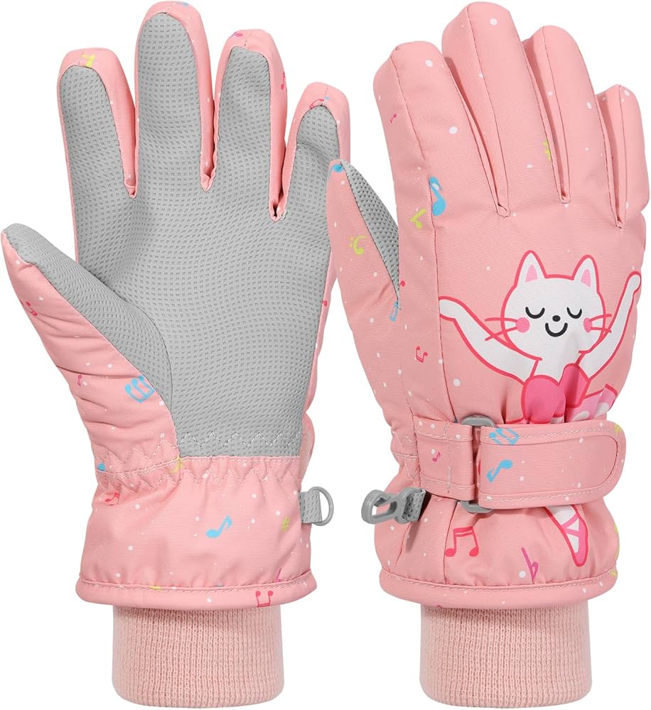 Amazon | スキーグローブ 5本指タイプ MoKo グローブ キッズ用 スノー