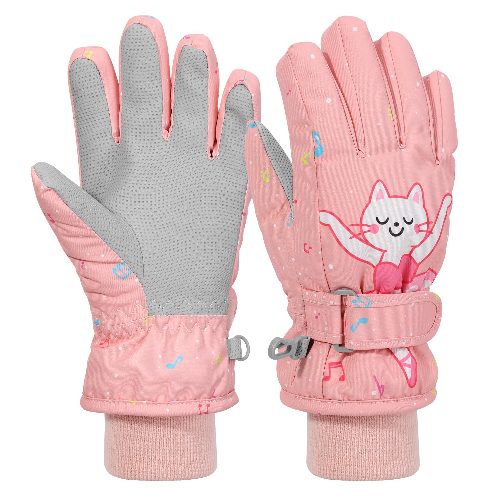 Amazon | スキーグローブ 5本指タイプ MoKo グローブ キッズ用 スノー