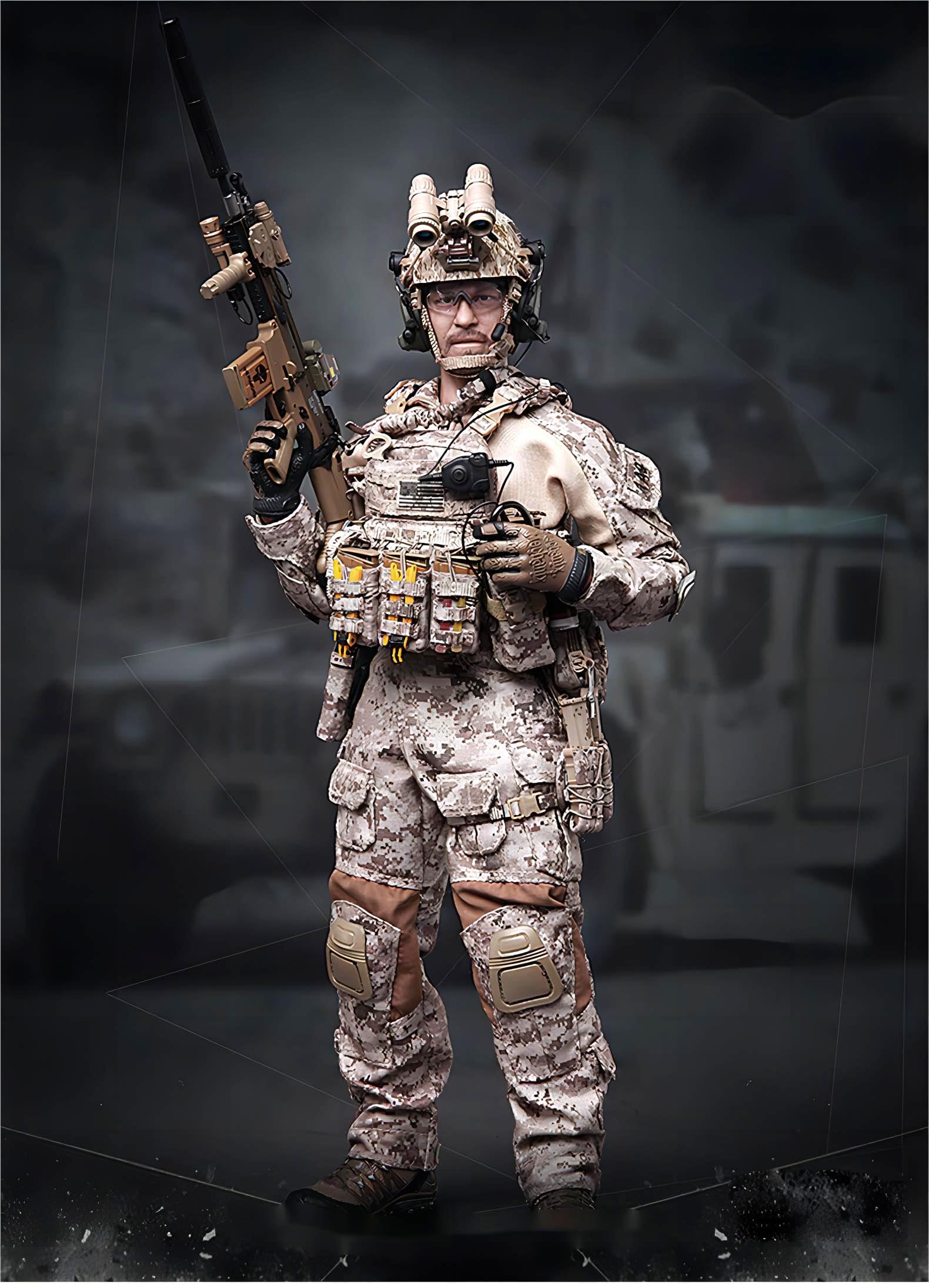 1/6 12インチ 特殊部隊カスタムフィギュア CS72 1/6 12インチ 特殊部隊