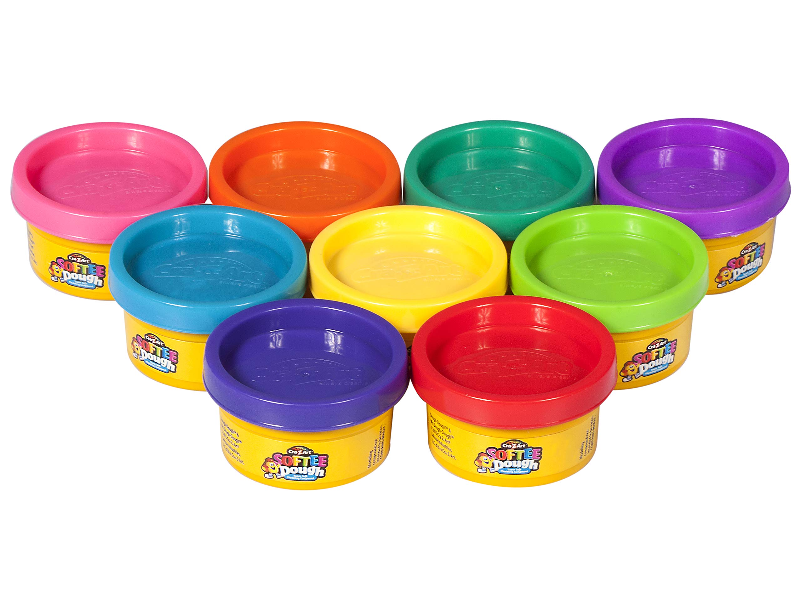 Amazon.com: Softee Dough 9 Pack Cans Party Pack : Toys & Games