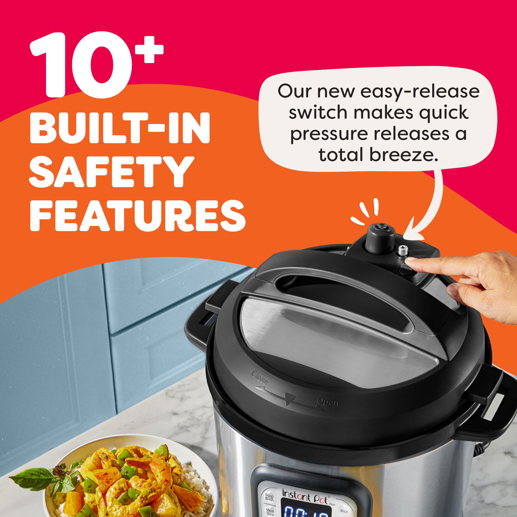 Amazon.com: Instant Pot Duo 7-in-1 Electric Pressure Cooker, Slow