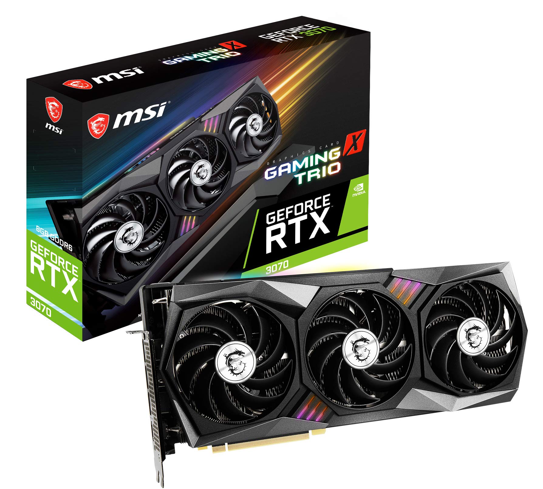 Amazon.com: msi Gaming GeForce RTX 3070 8GB GDRR6 256-Bit HDMI/DP