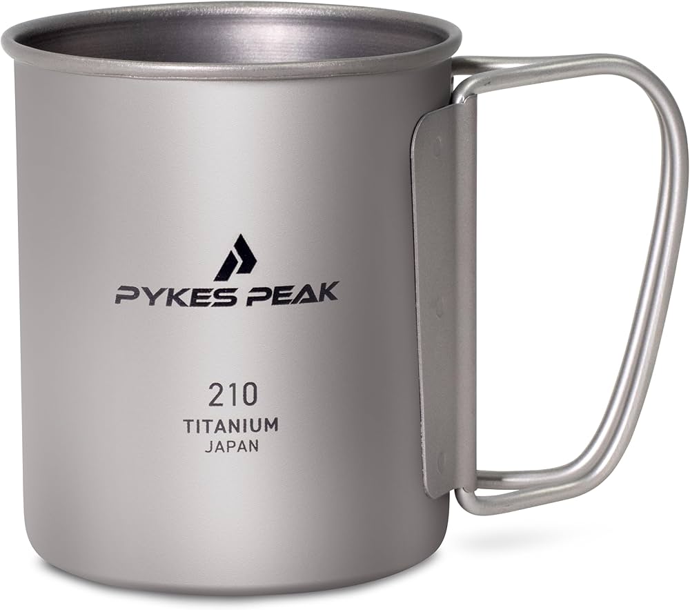 Amazon | PYKES PEAK(パイクスピーク) チタンマグ 日本製 MADE IN