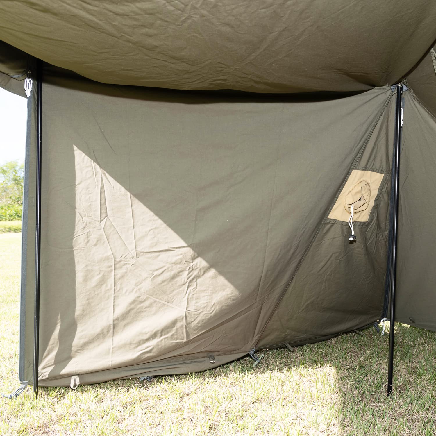 バンドックソロベースex 前幕と二股ポール付き 【公式通販】