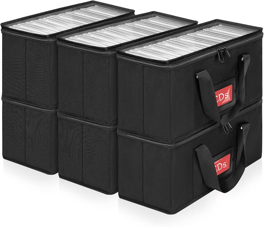 Amazon.co.jp: Negrew DVD収納 CD 透明 収納ケース 透明窓 ラベル