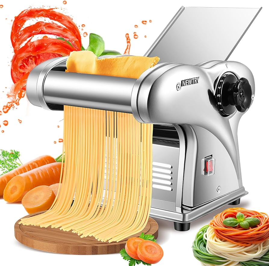 Amazon.com: NEWTRY Electric Pasta Maker Noodle Maker Pasta Making