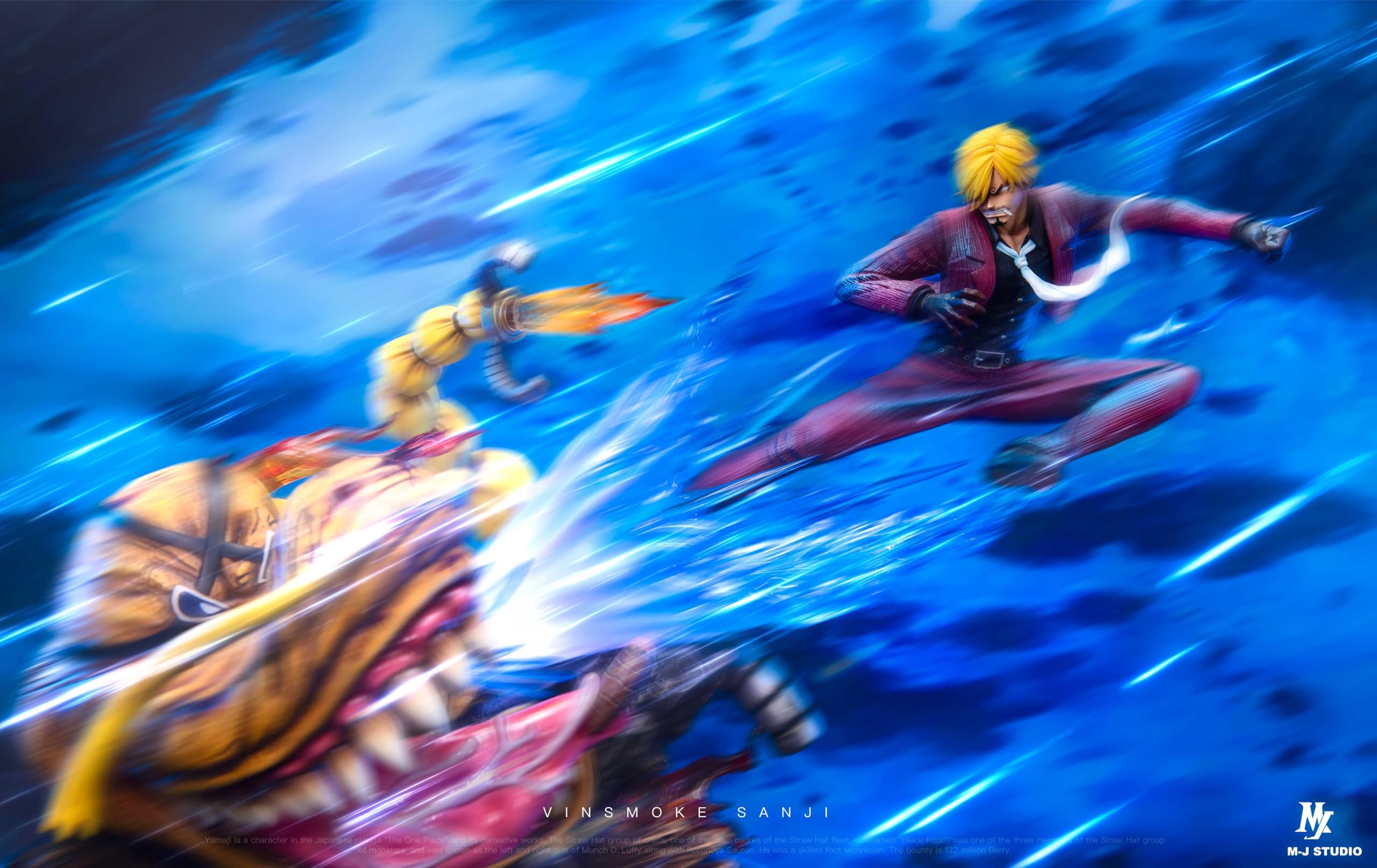 Amazon | サンジVS疫災のクイーン フィギュア 1/6スケール 塗装済み