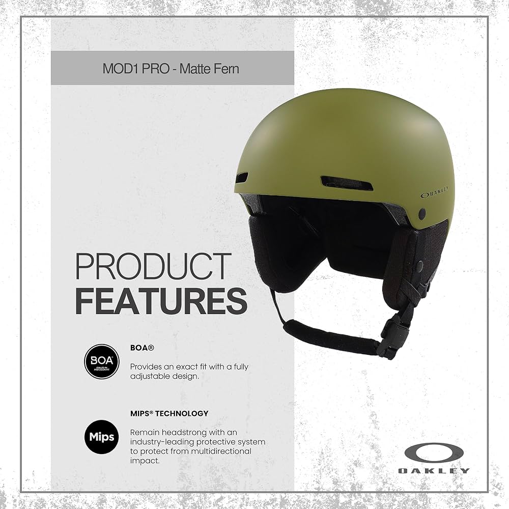 Amazon.com: Oakley MOD1 PRO MIPS Matte Fern Medium Ski
