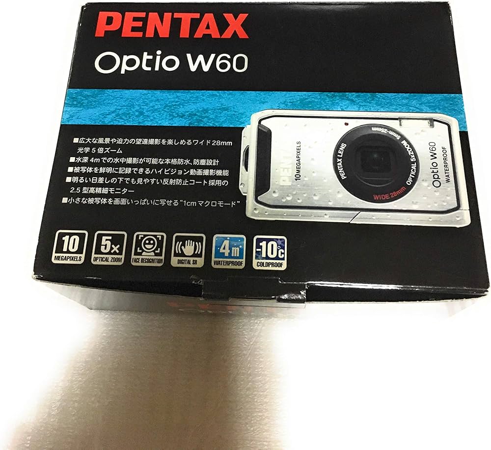 Amazon.co.jp: PENTAX デジタルカメラ OPTIO (オプティオ) W60