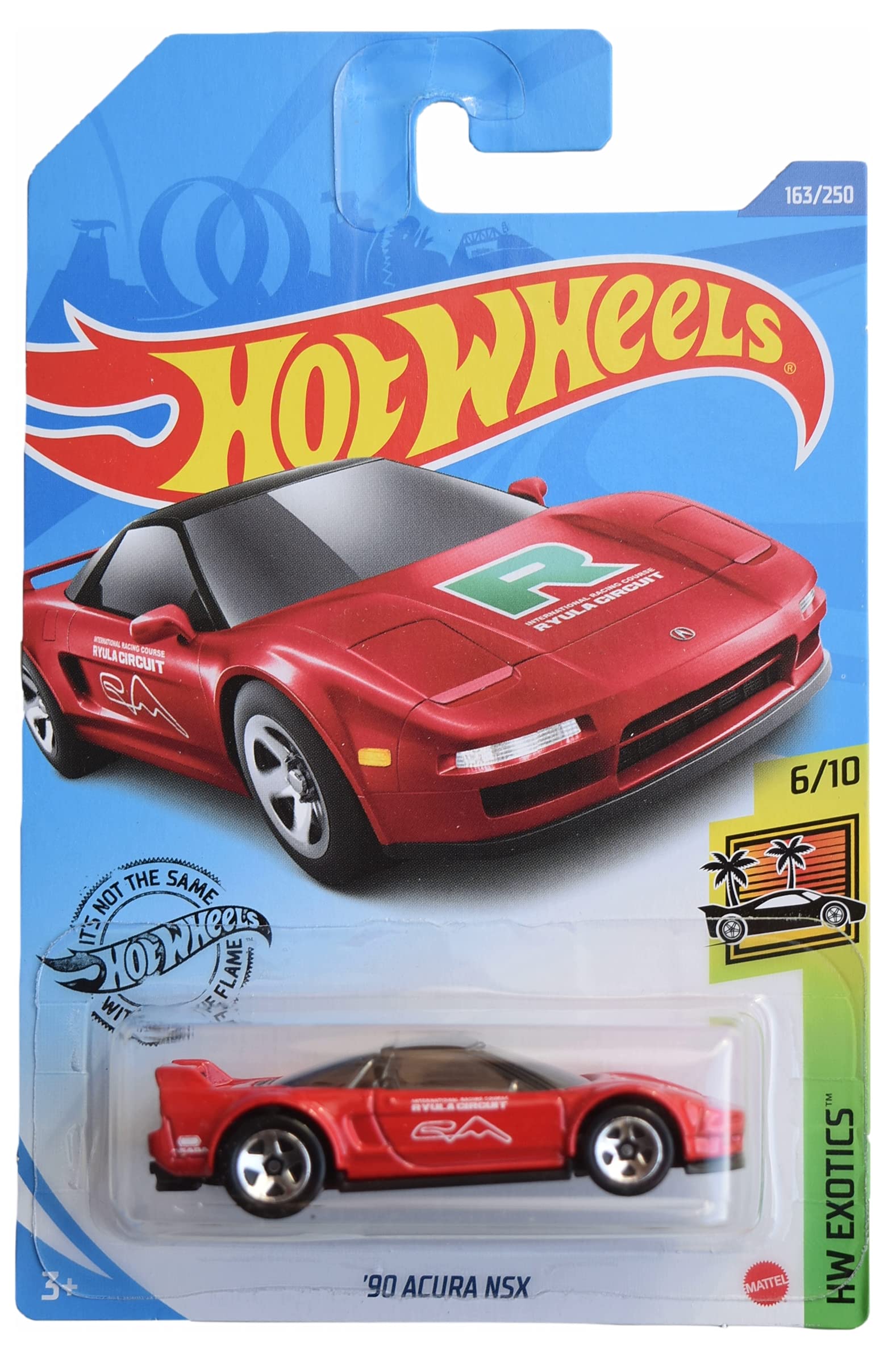 Hot Wheels '90 Acura NSX, [red] 163/250 Exotics 6/10 : Amazon.ca