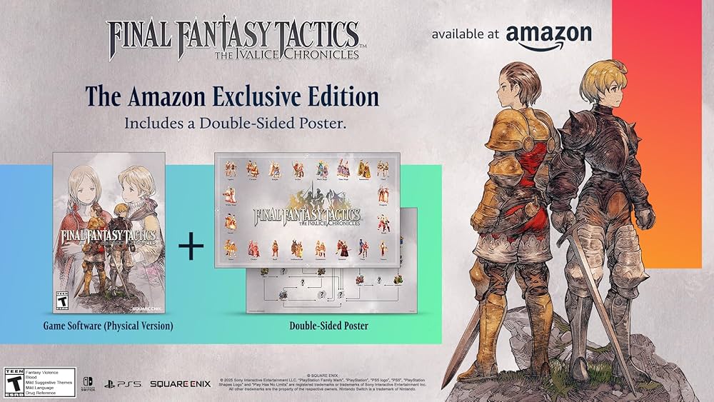 Amazon.com: FINAL FANTASY TACTICS –The Ivalice Chronicles– Amazon