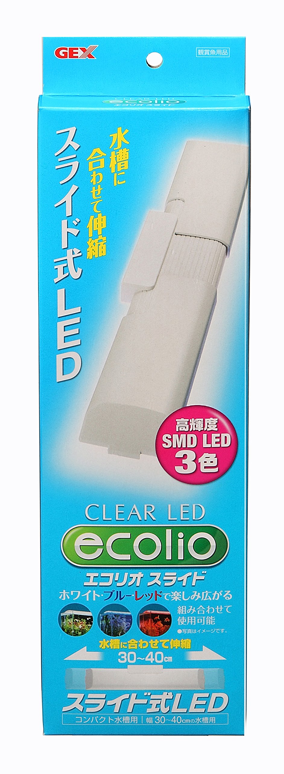 Amazon | ジェックス GEX クリアLED エコリオスライド 明るさ210lm 色