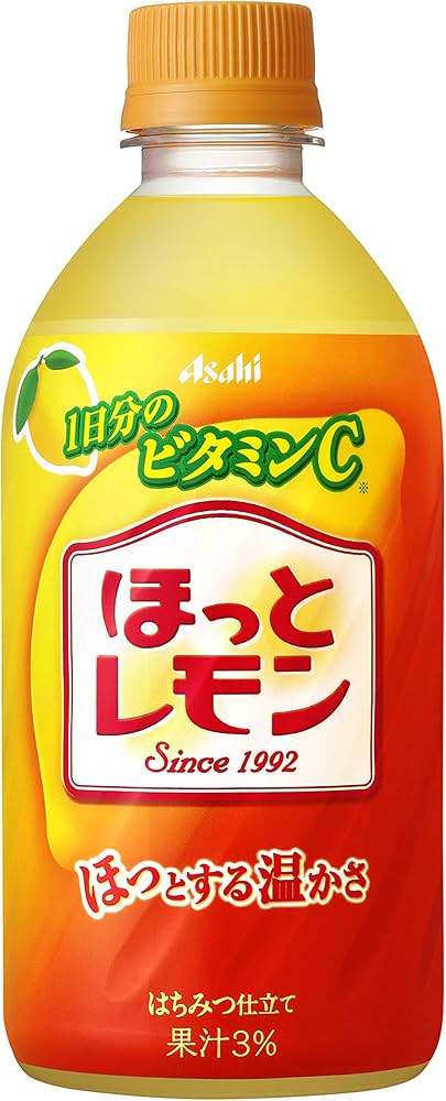 Amazon.co.jp: アサヒ飲料 「ほっとレモン」 480ml ×24本 : 食品・飲料