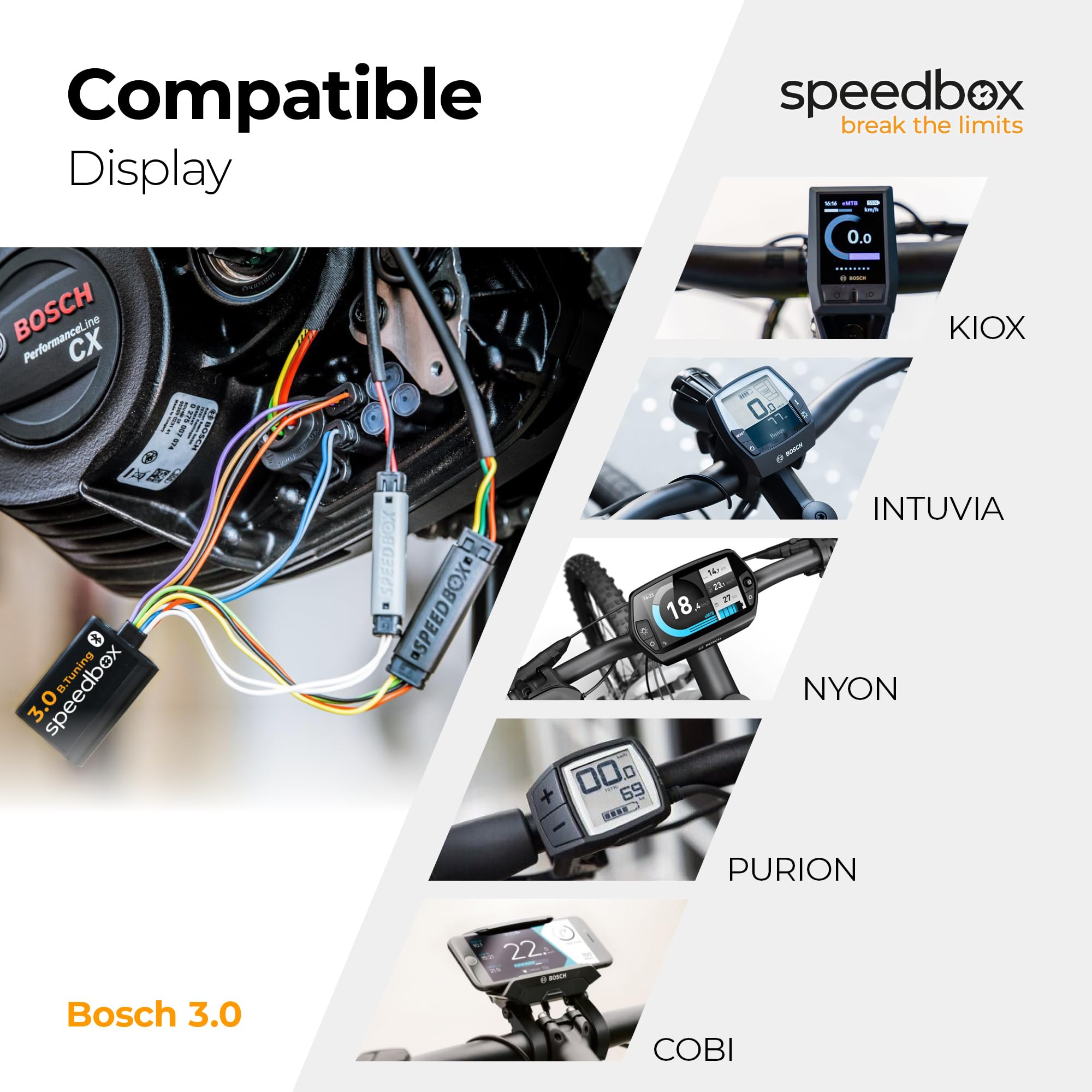 Amazon | SPEEDBOX 3.0 Bosch チューニングキット 2014-2022 Bosch